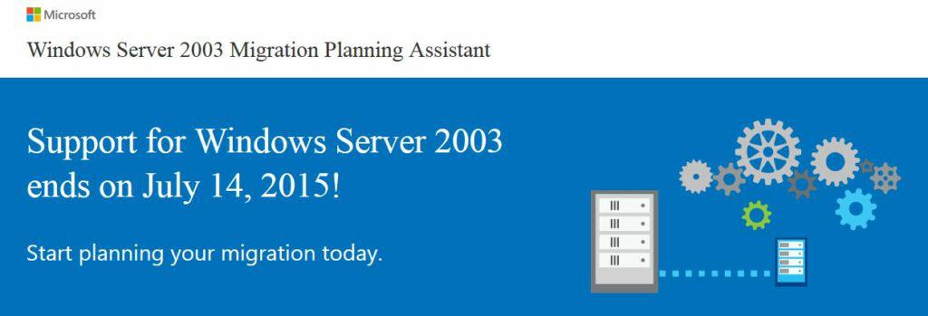 Support for Microsoft Server 2003
