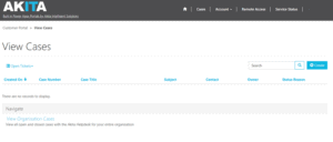 customer portal