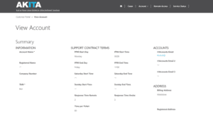 customer portal