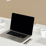simple laptop setup