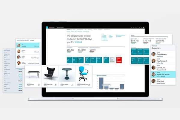 Microsoft business central ERP