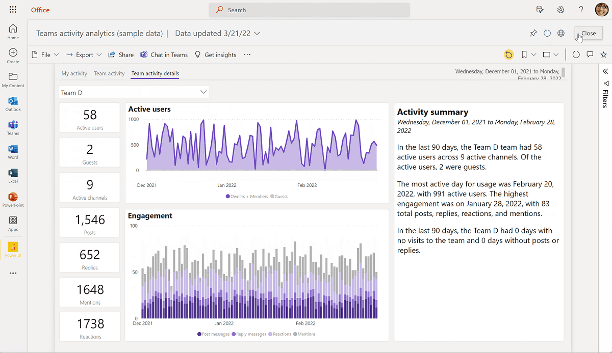 power bi for office