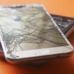 Cracked phone