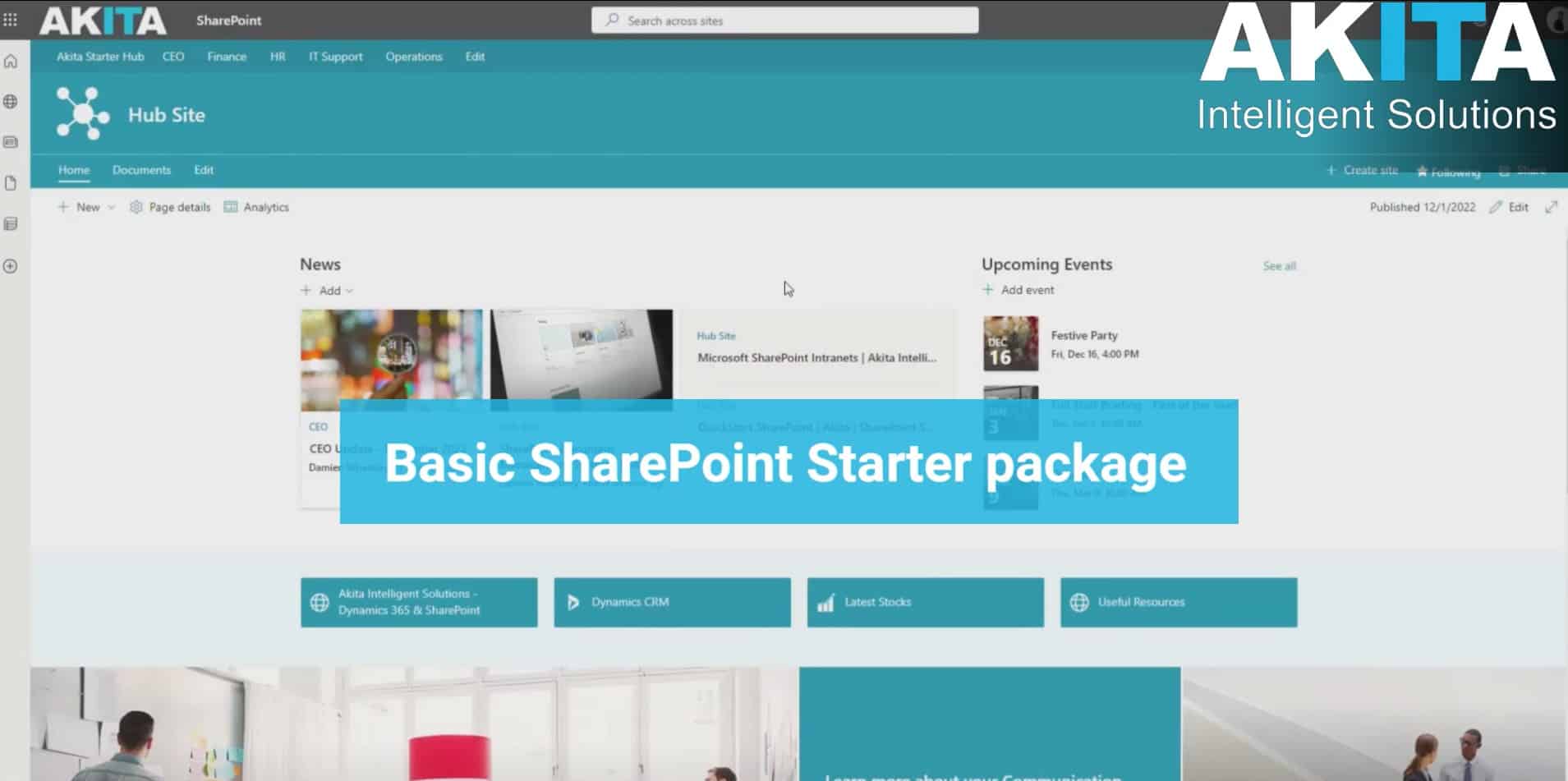 quickstart sharepoint online demo